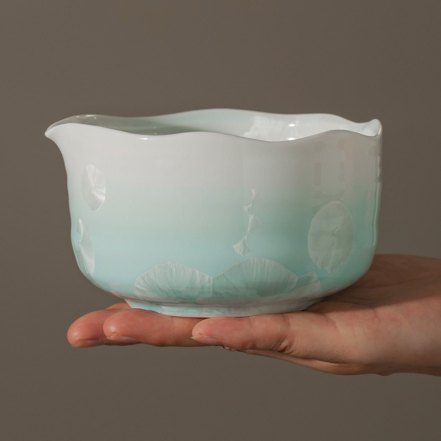 Gradient Glaze Ceramic Matcha Set with Bowl and Chasen Holder