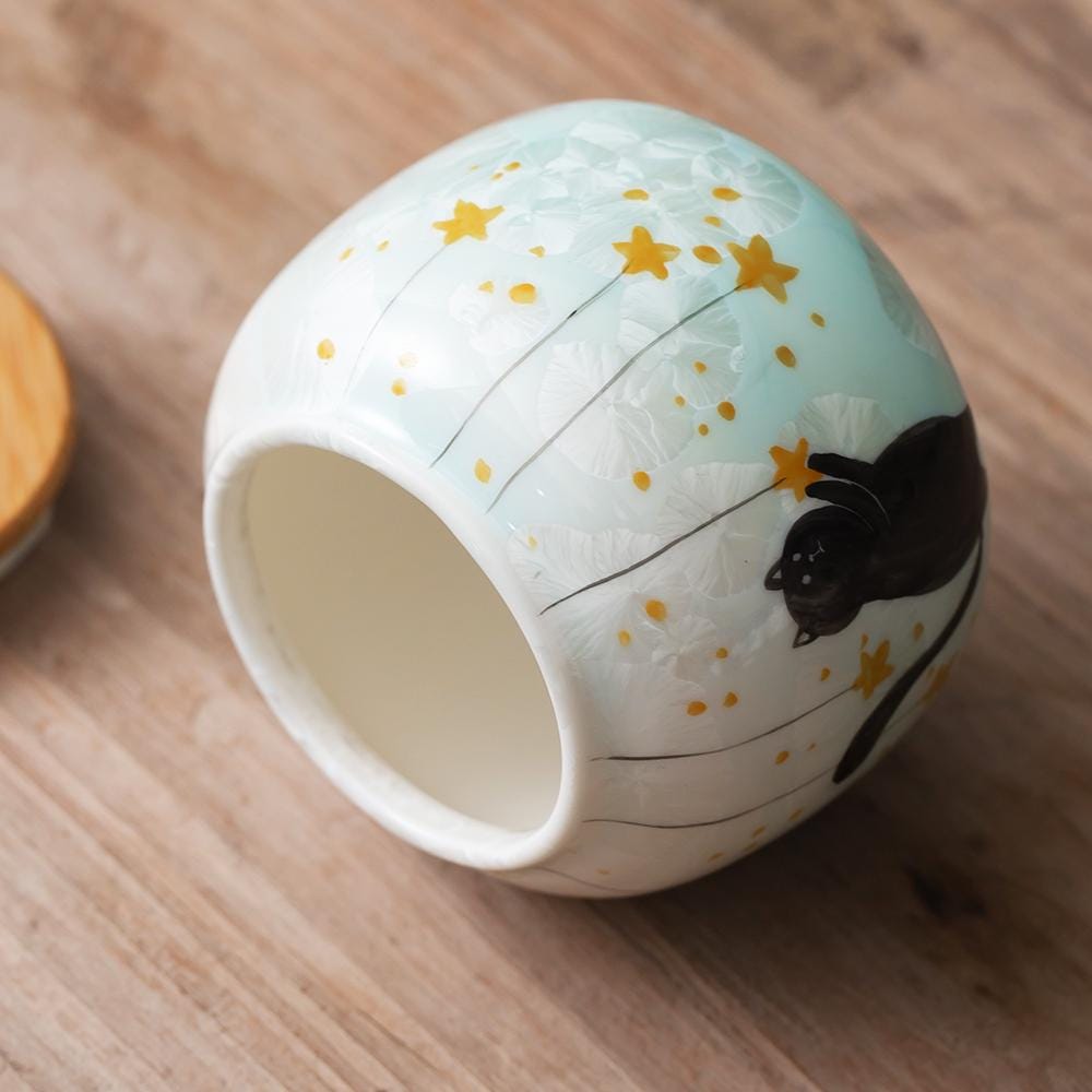 Starry Sky Cat Memorial Urn product photo 8