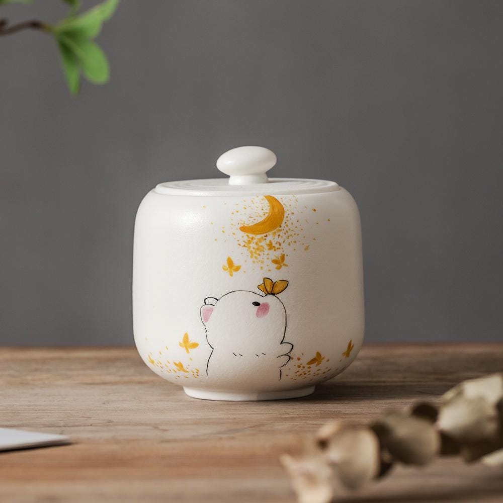 Moon Cat Memorial Urn product photo 7