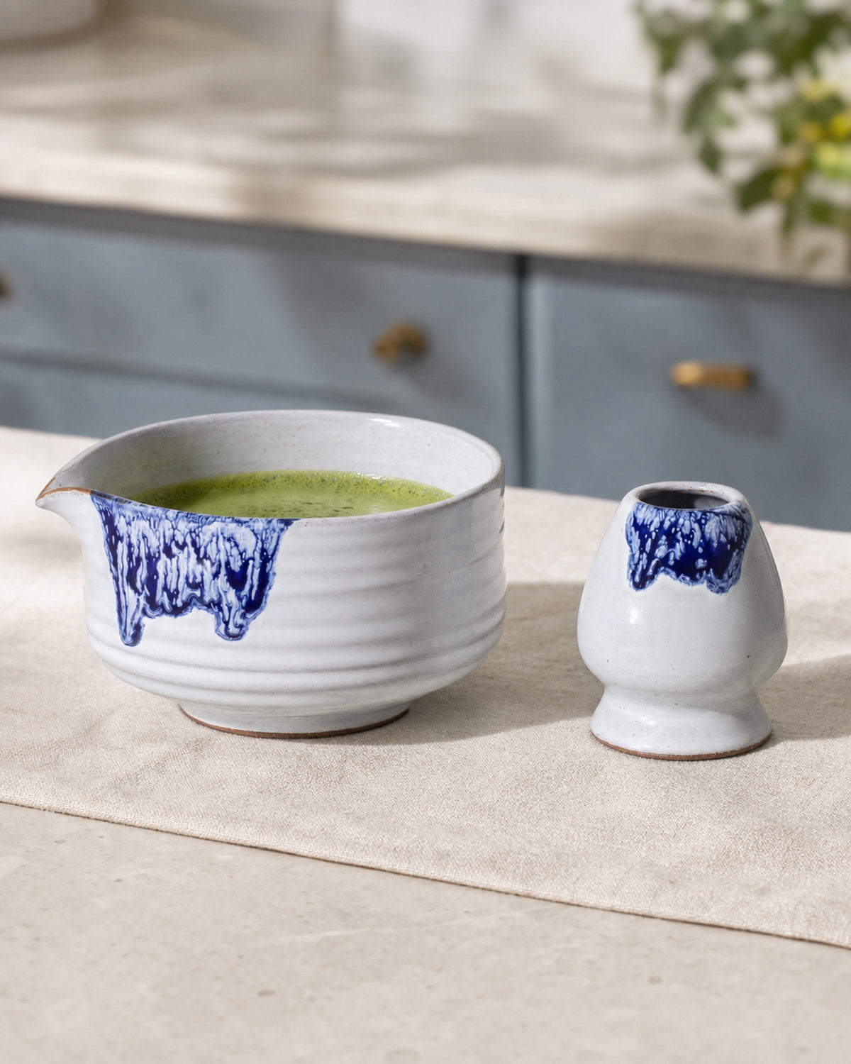 Ocean Blue Matcha Bowl Set product photo 8