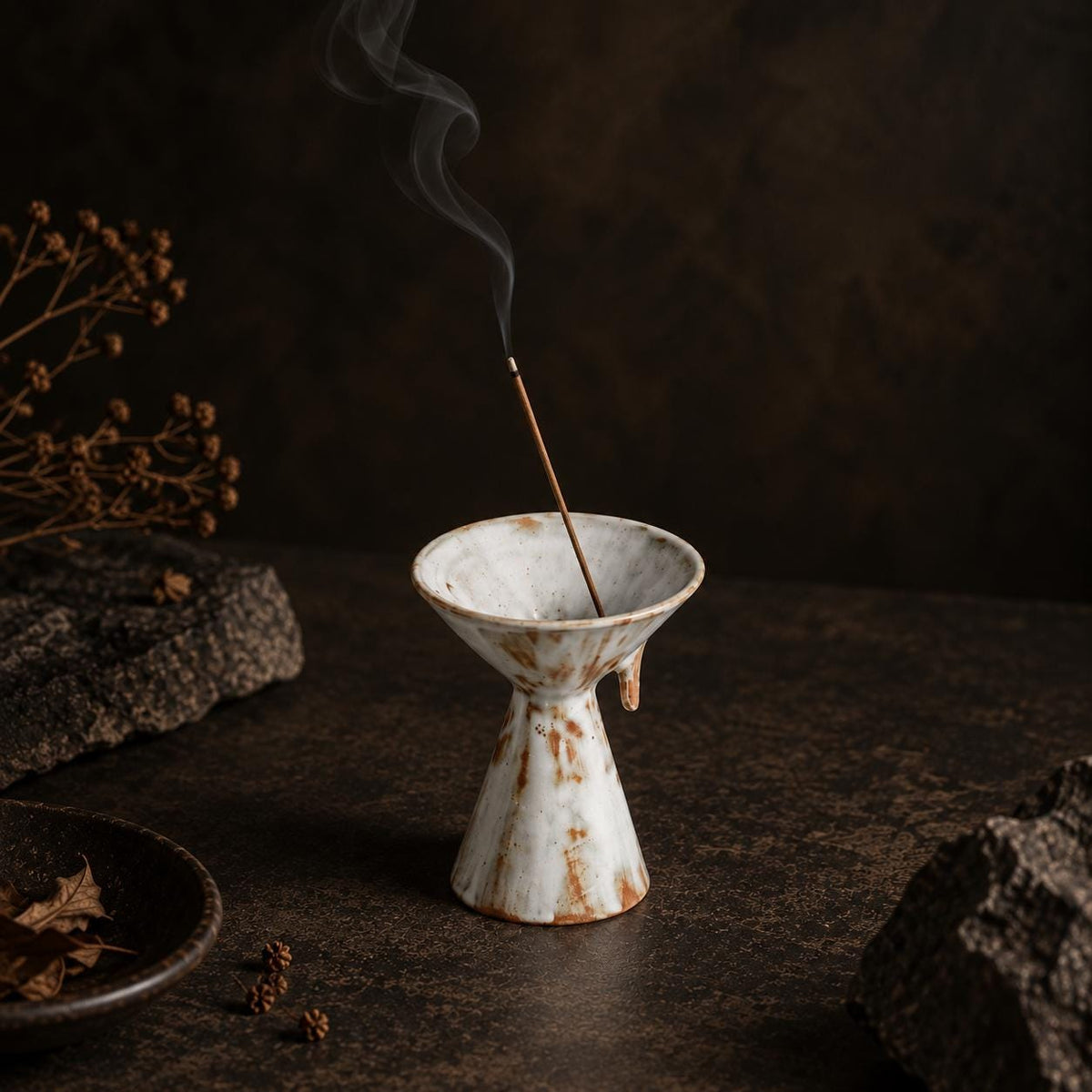 Funny Ceramic Shepherd Incense Holder product photo 8