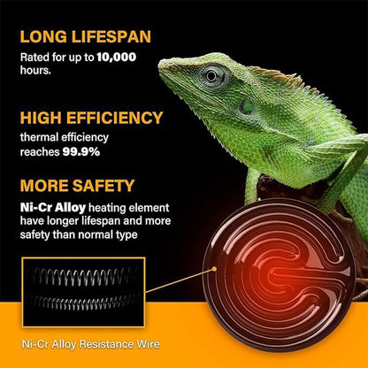 Ceramic Heater with Visual Indicator Light
