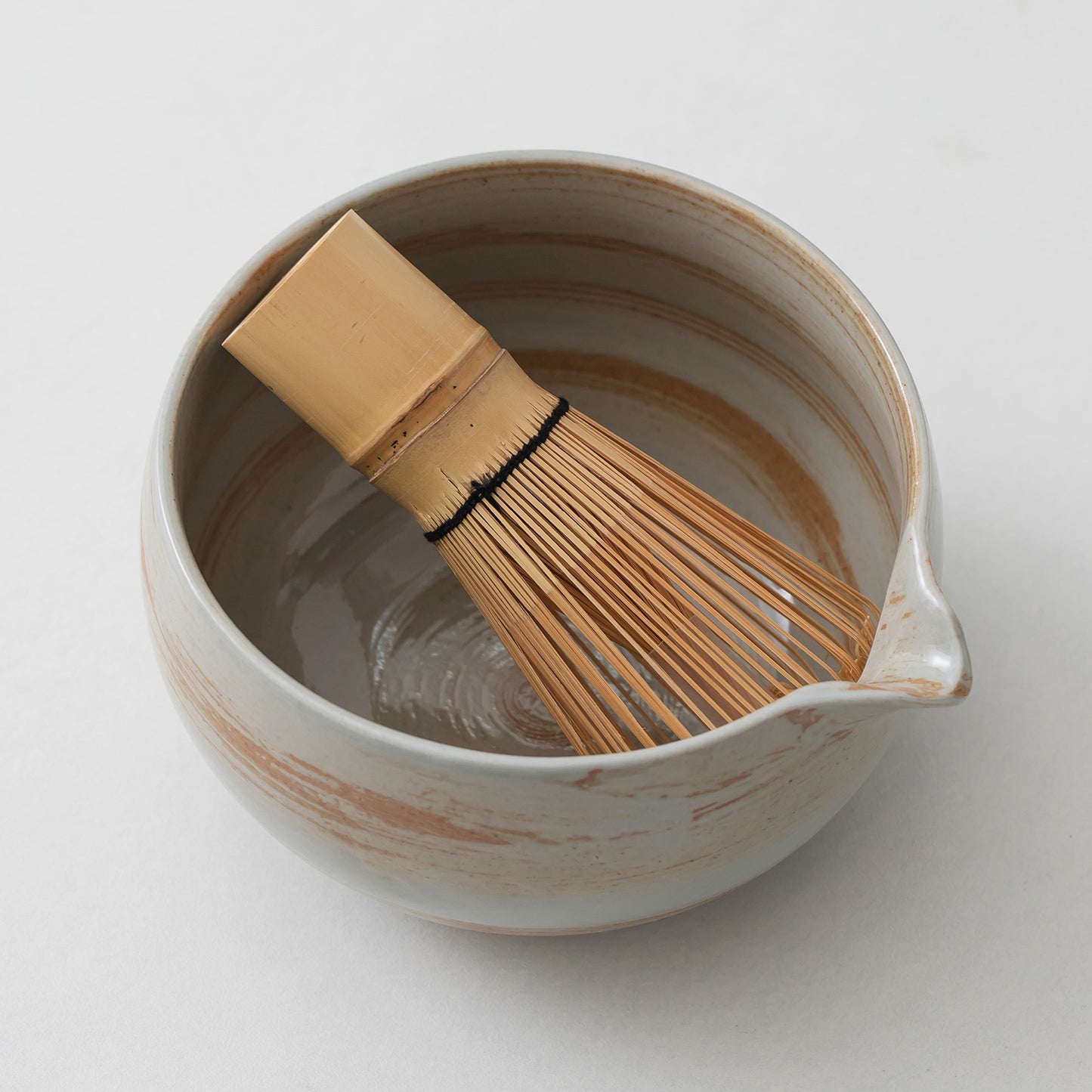 Bear Ceramic Matcha Set with Bowl and Chasen Holder