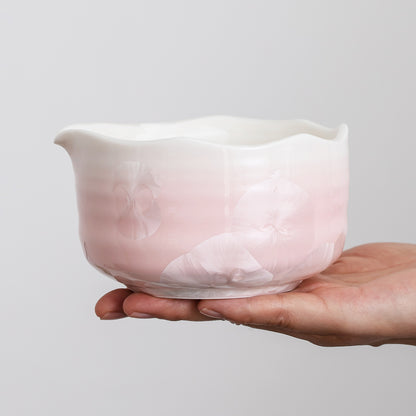 Gradient Glaze Ceramic Matcha Set with Bowl and Chasen Holder