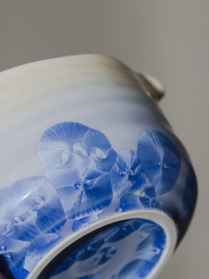 Natural Blue Flower Glazing Matcha Bowl Set product photo 2
