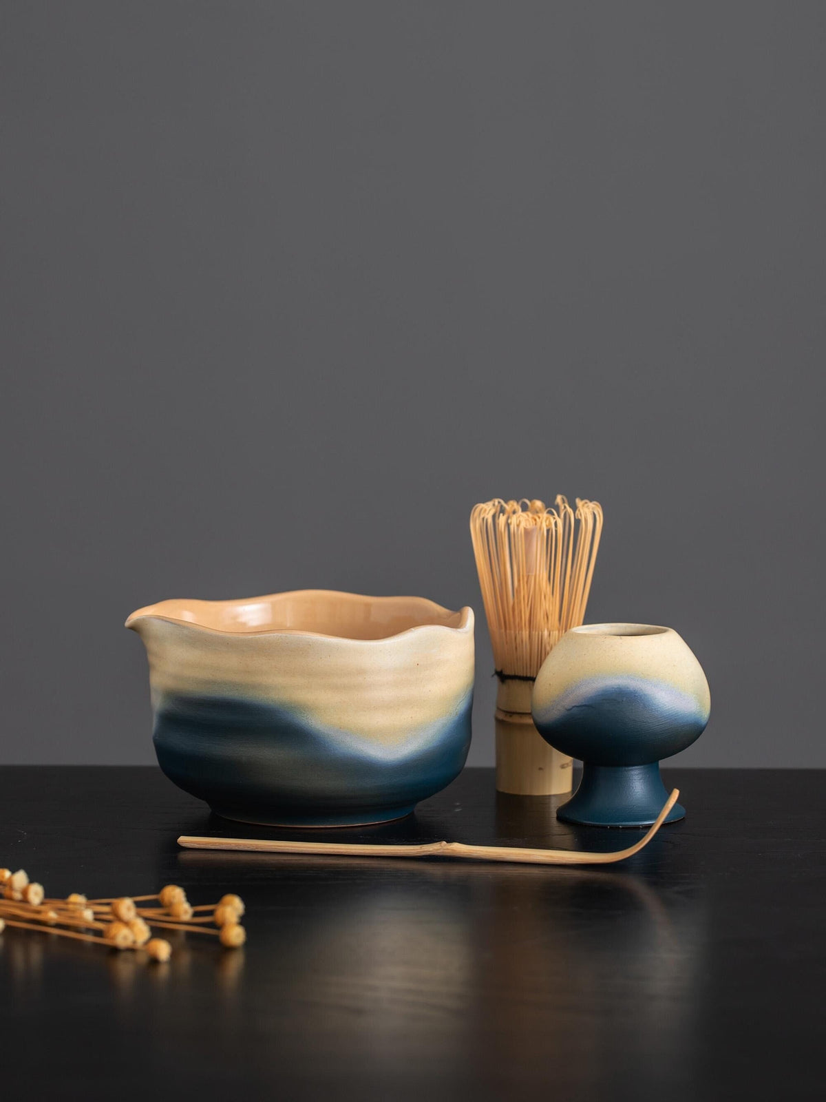 Ocean Blue Matcha Bowl Set product photo 2