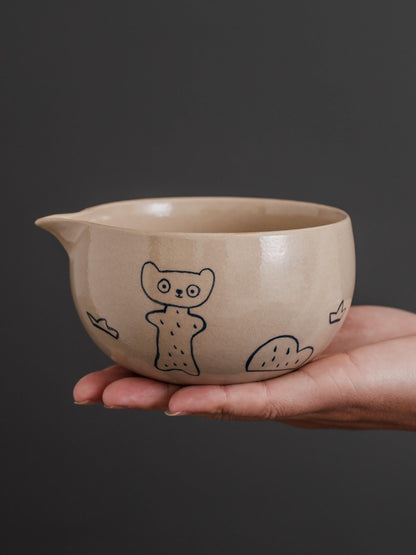 Hand Painted Matcha Bowl Set product photo 4