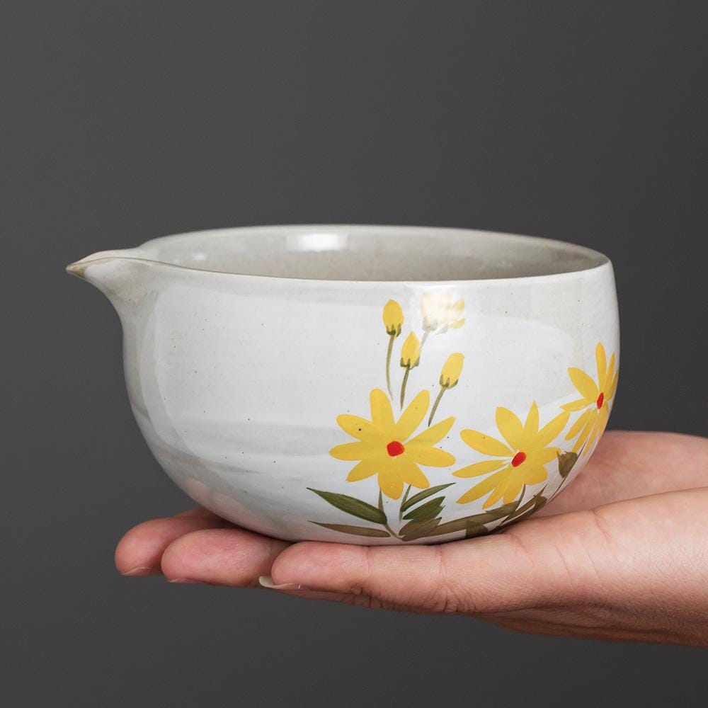 Yellow Daisy Matcha Bowl Set product photo 3