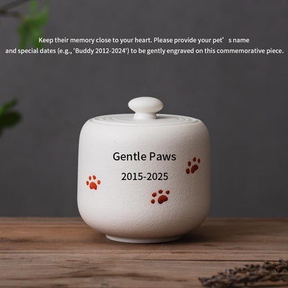 Paw Cat Memorial Urn product photo 1