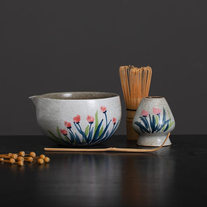Purple Swallowtail Matcha Set Of 4 product photo 8