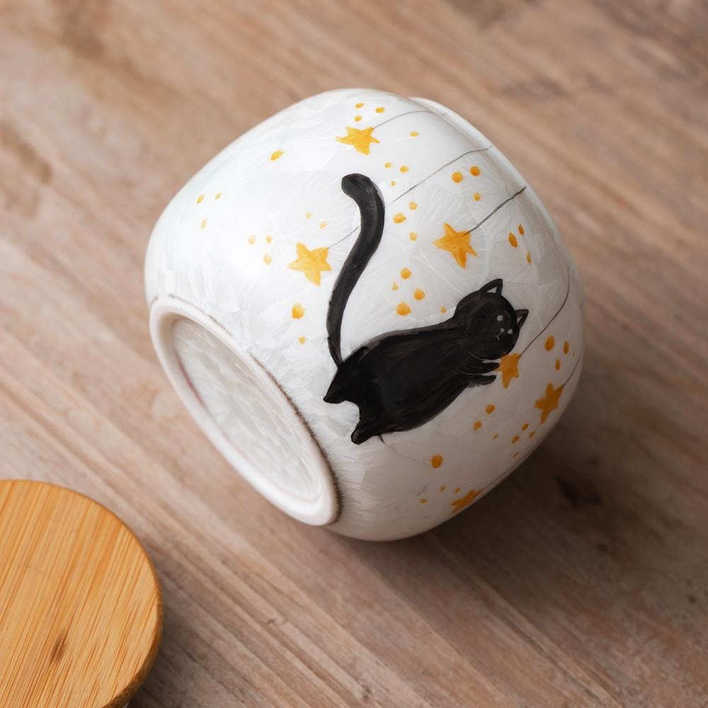 Starry Sky Cat Memorial Urn product photo 4