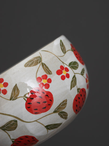 Strawberry Flowers Matcha Bowl Set product photo 3