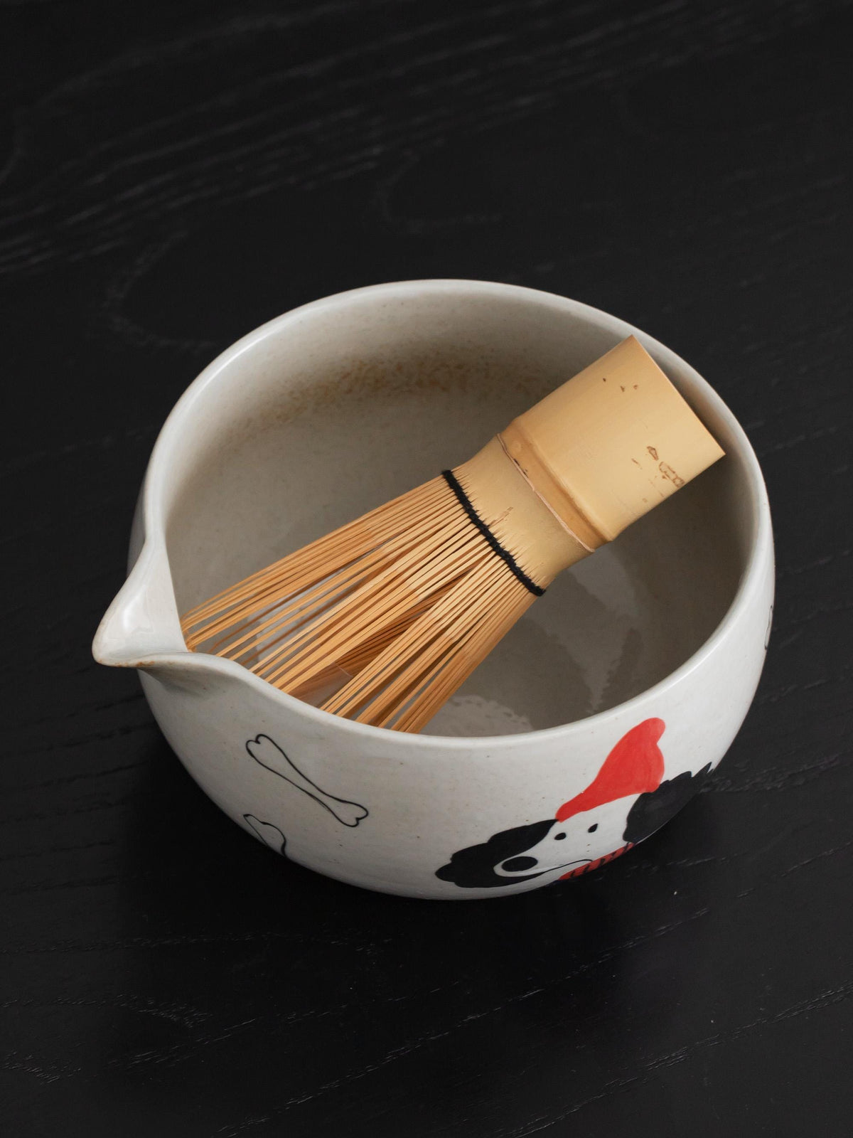 Little Red Hood Dog Matcha Bowl Set product photo 4