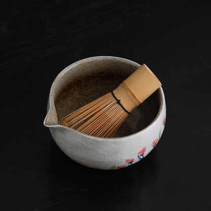 Floral Matcha Bowl Set product photo 3