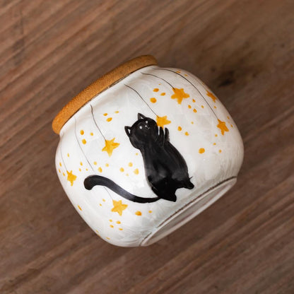 Starry Sky Cat Memorial Urn product photo 2