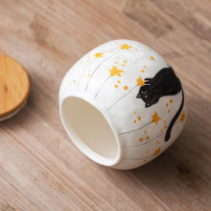 Starry Sky Cat Memorial Urn product photo 3