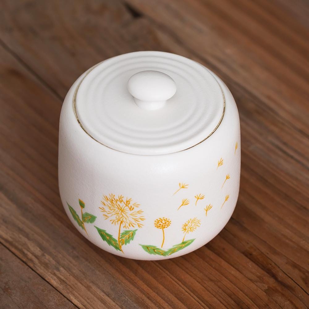 Dandelion Cat Memorial Urn product photo 2