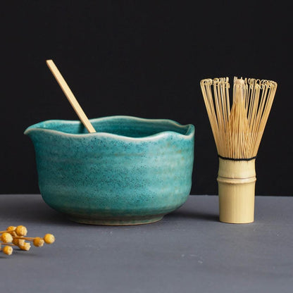 Vintage Emerald Matcha Bowl Set product photo 5