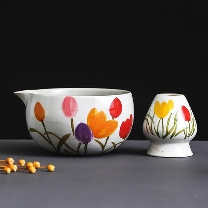Tulip Matcha Bowl Set product photo 2