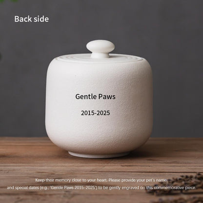 Butterfly and Meadow Pet Memorial Urn product photo 6