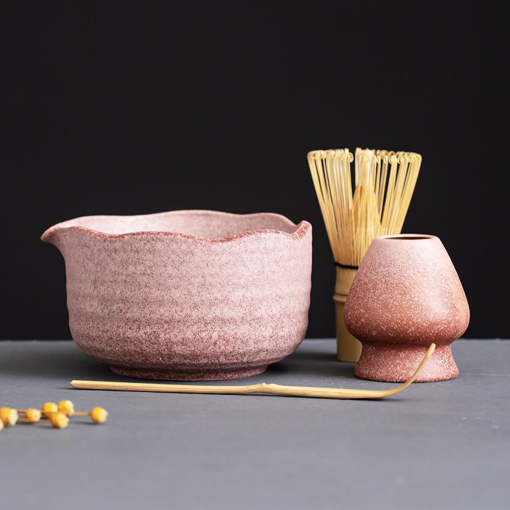 Pink Matcha Bowl Set product photo 7