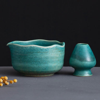 Vintage Emerald Matcha Bowl Set product photo 8