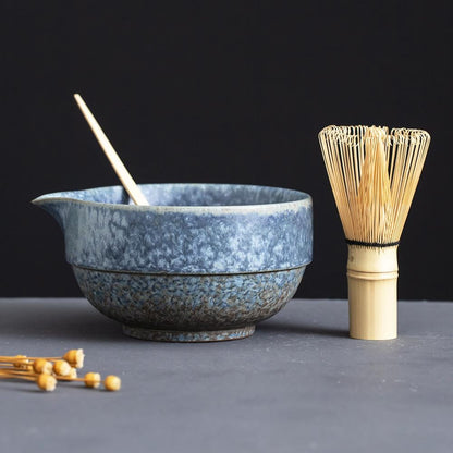 Sky Blue Matcha Bowl Set product photo 8