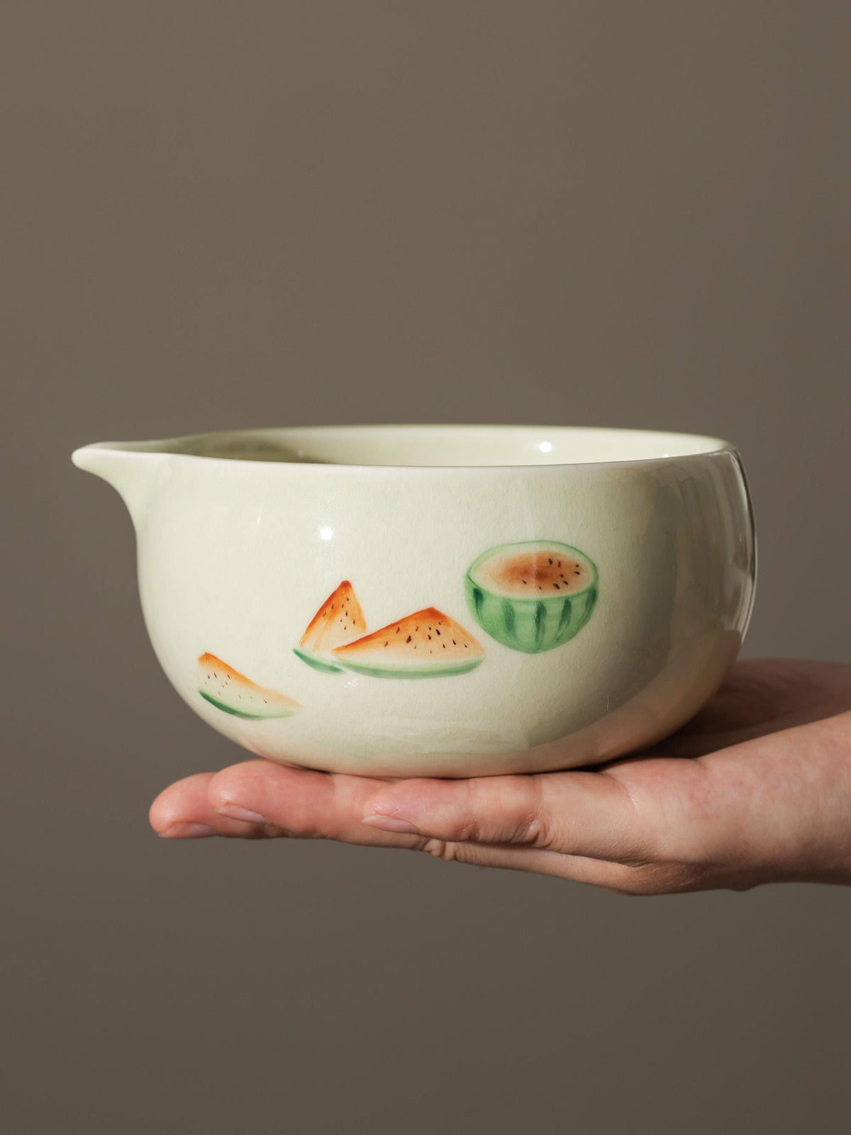 Hand Painted Watermelon Cute Matcha Set Of 4 product photo 2