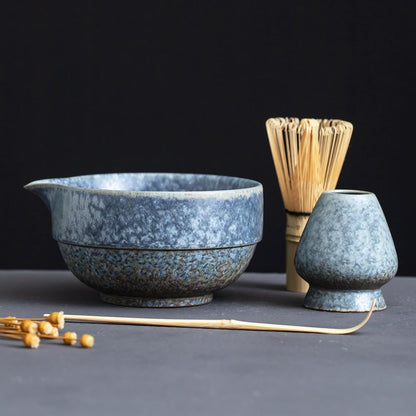 Sky Blue Matcha Bowl Set product photo 6