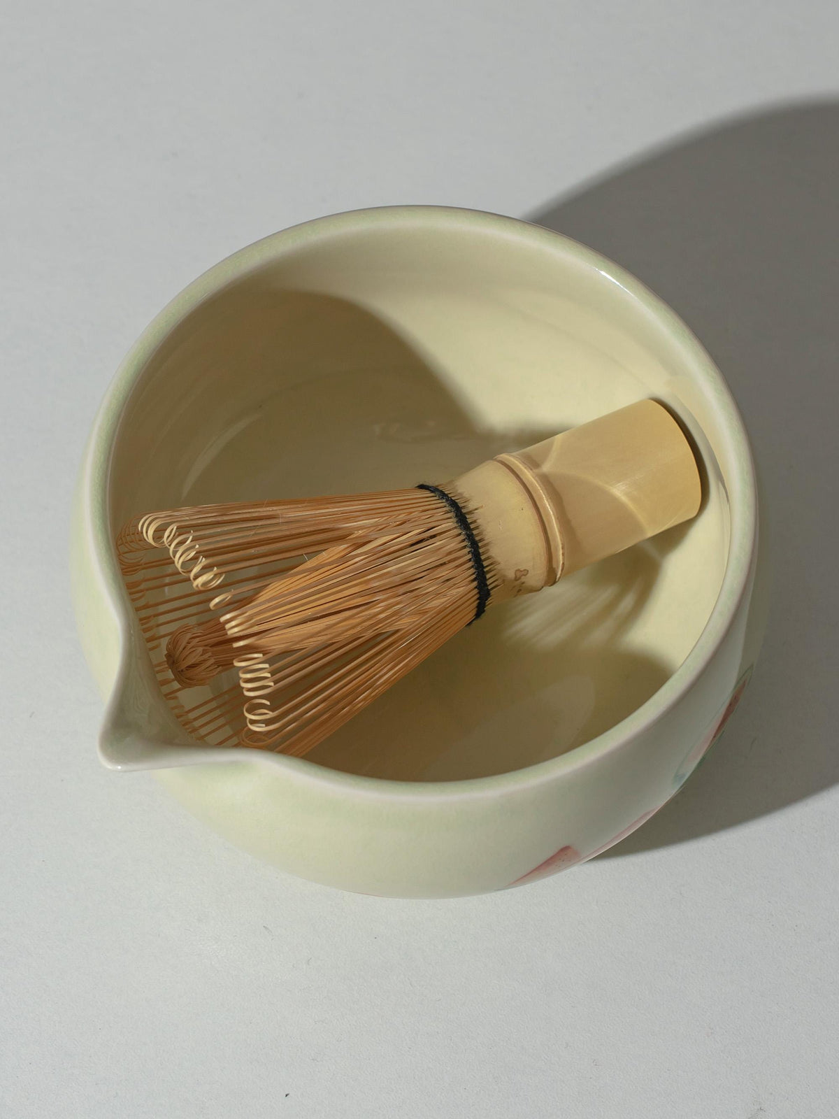 Hand Painted Green Four Leaf Clover Matcha Set Of 4 product photo 5