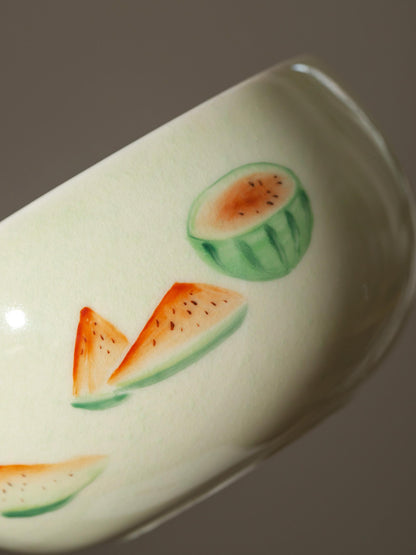 Hand Painted Watermelon Cute Matcha Set Of 4 product photo 4