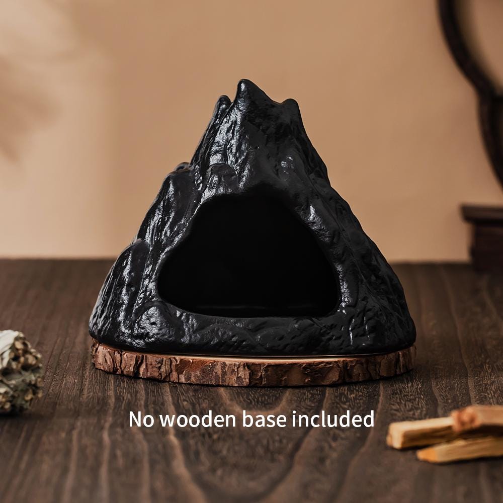 Ceramic Volcano Incense Burner product photo 2