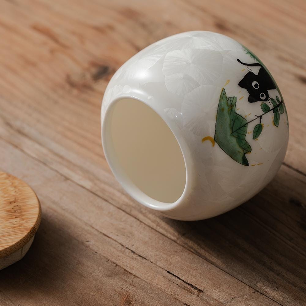 Black Cat Cat Memorial Urn product photo 4
