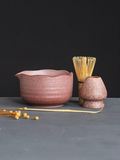 Pink Matcha Bowl Set product photo 5