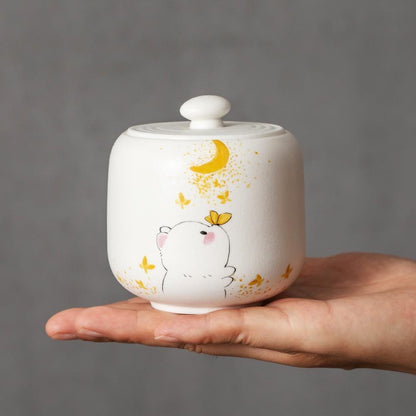 Moon Cat Memorial Urn product photo 2