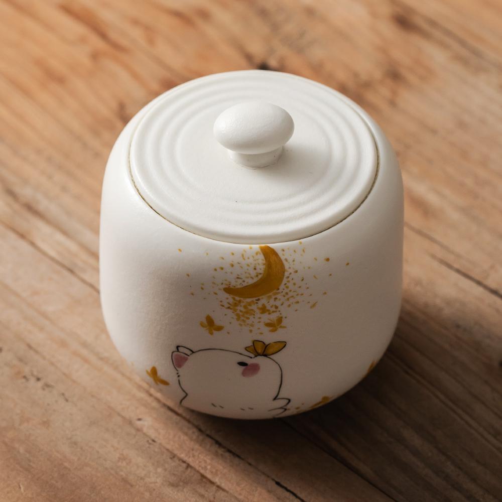 Moon Cat Memorial Urn product photo 3