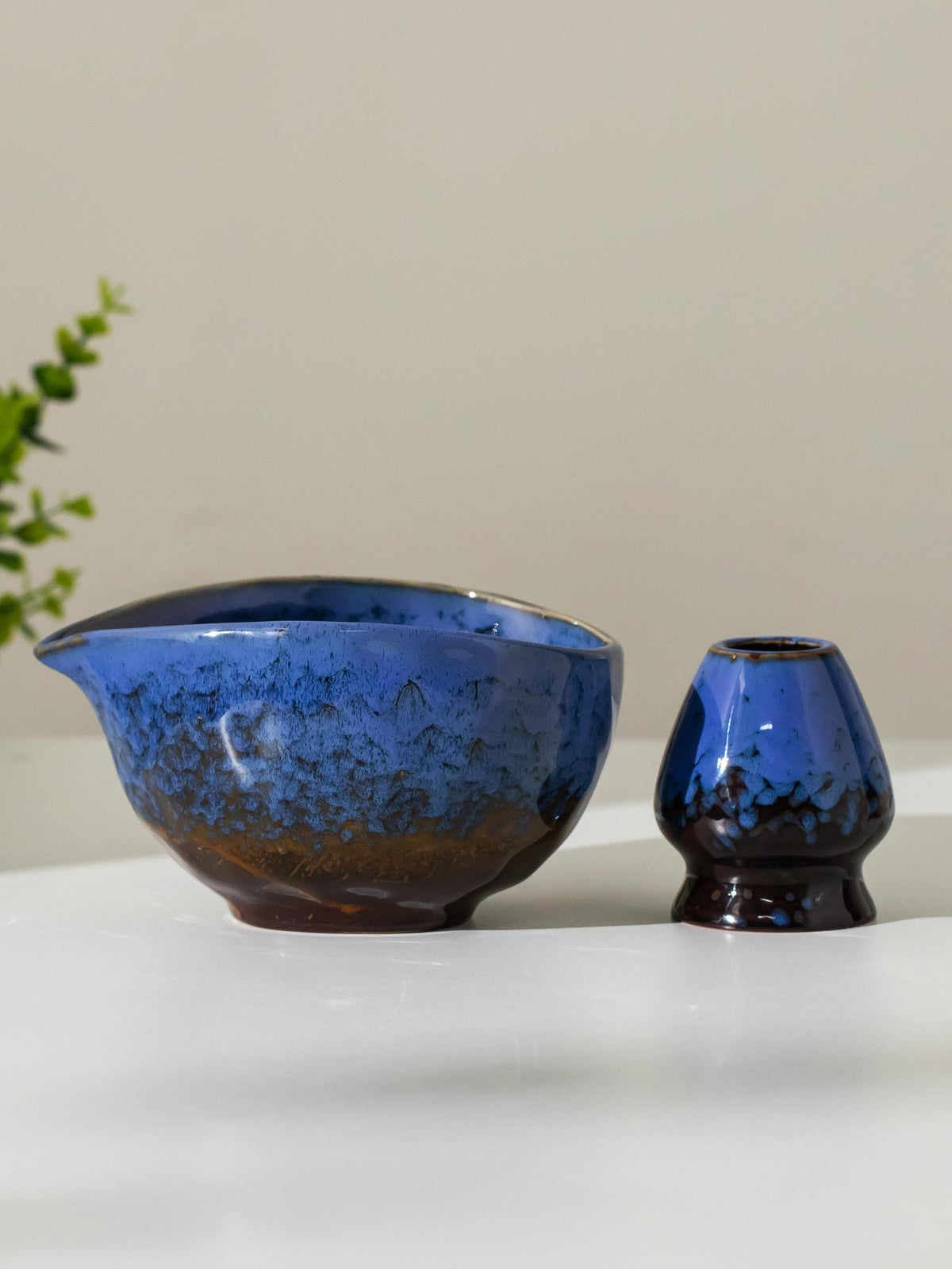 Natural Geode Sky Matcha Bowl Set product photo 6