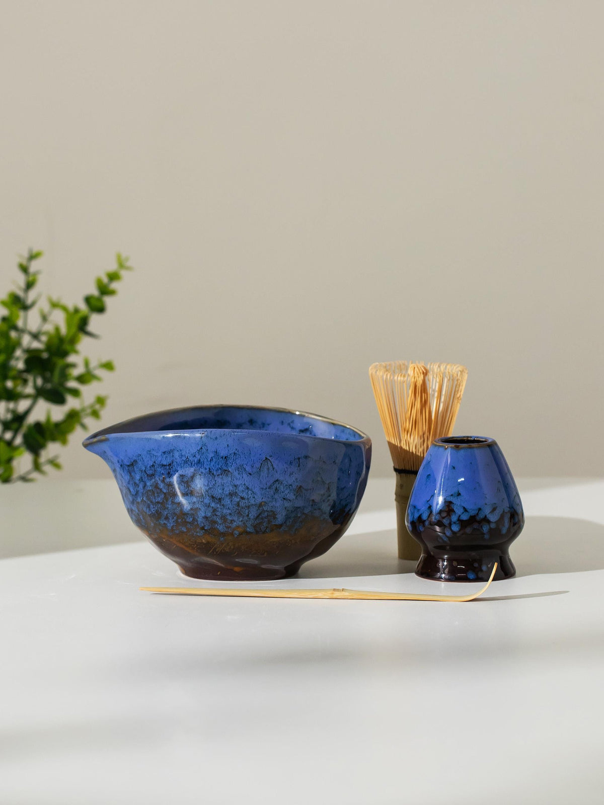 Natural Geode Sky Matcha Bowl Set product photo 7