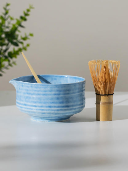 Sky Blue Sunshower Dust Matcha Set Of 4 product photo 6