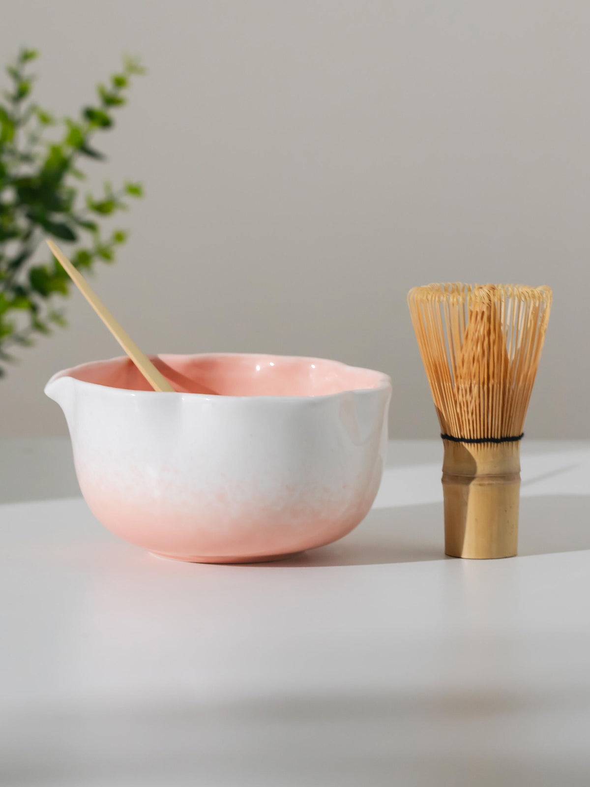 Gradient Pink Matcha Bowl Set product photo 5