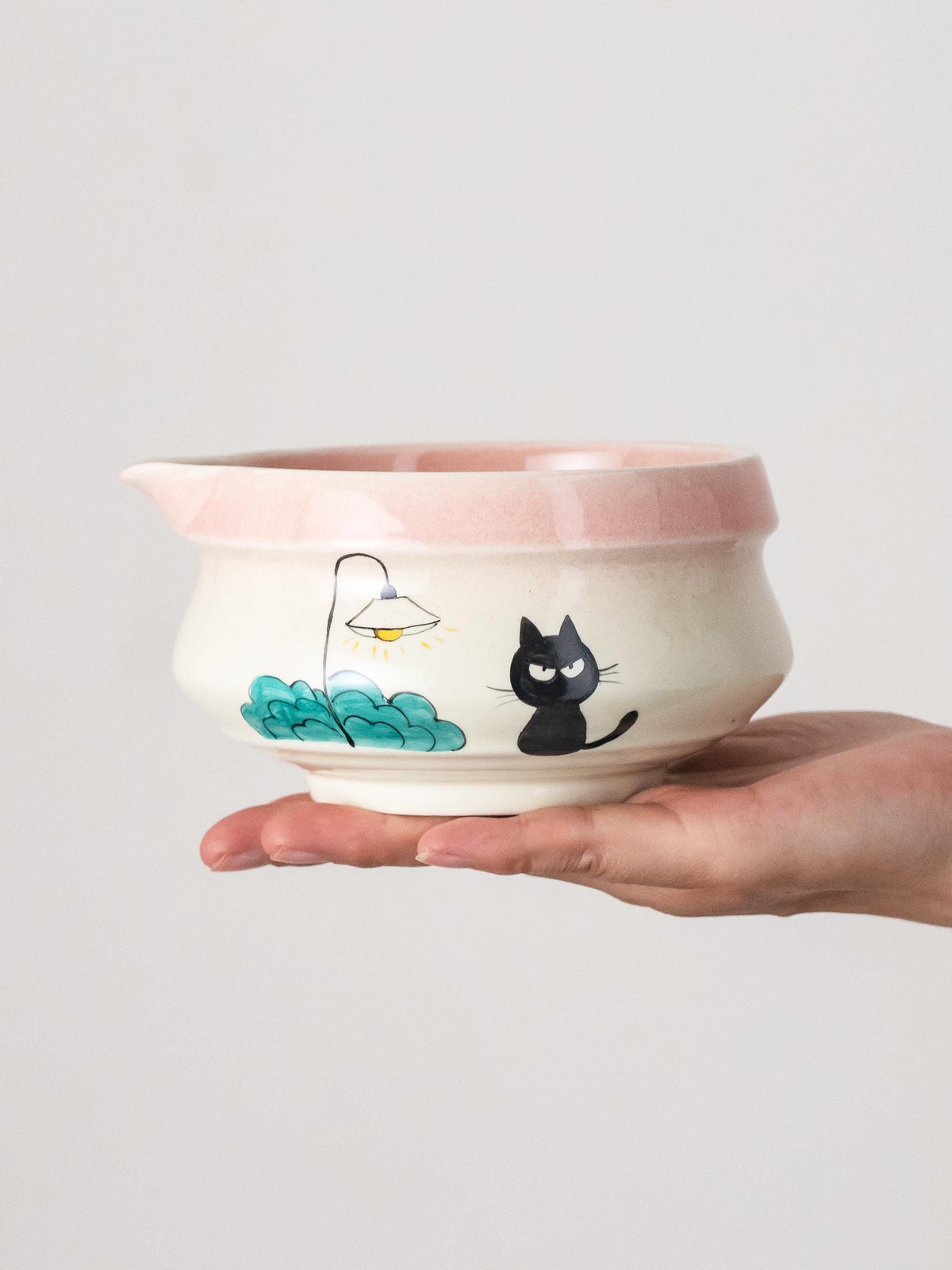 Artistic Cat Matcha Bowl Set product photo 4