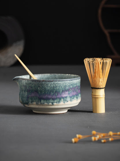 Aurora Borealis Matcha Bowl Set product photo 1