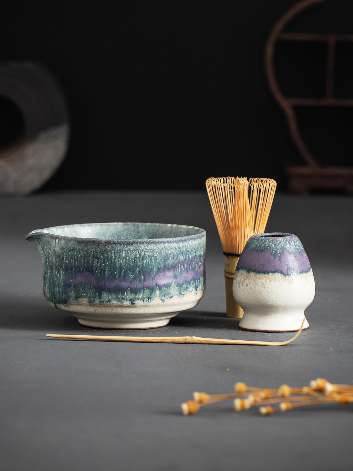 Aurora Borealis Matcha Bowl Set product photo 6