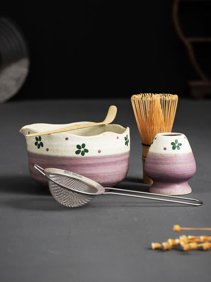 Cherry Blossom Matcha Set Of 4 product photo 1