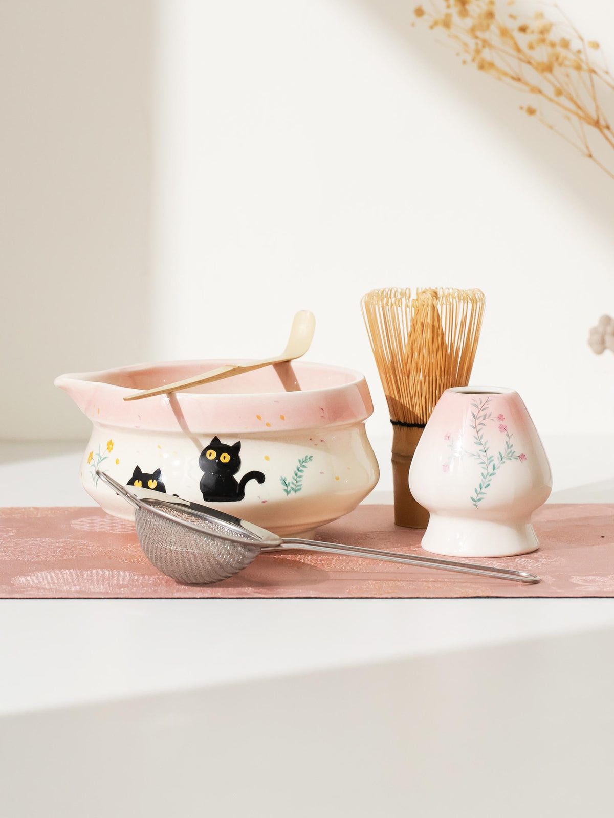 Cute Cat Matcha Bowl Set product photo 8