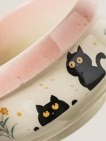 Cute Cat Matcha Bowl Set product photo 2