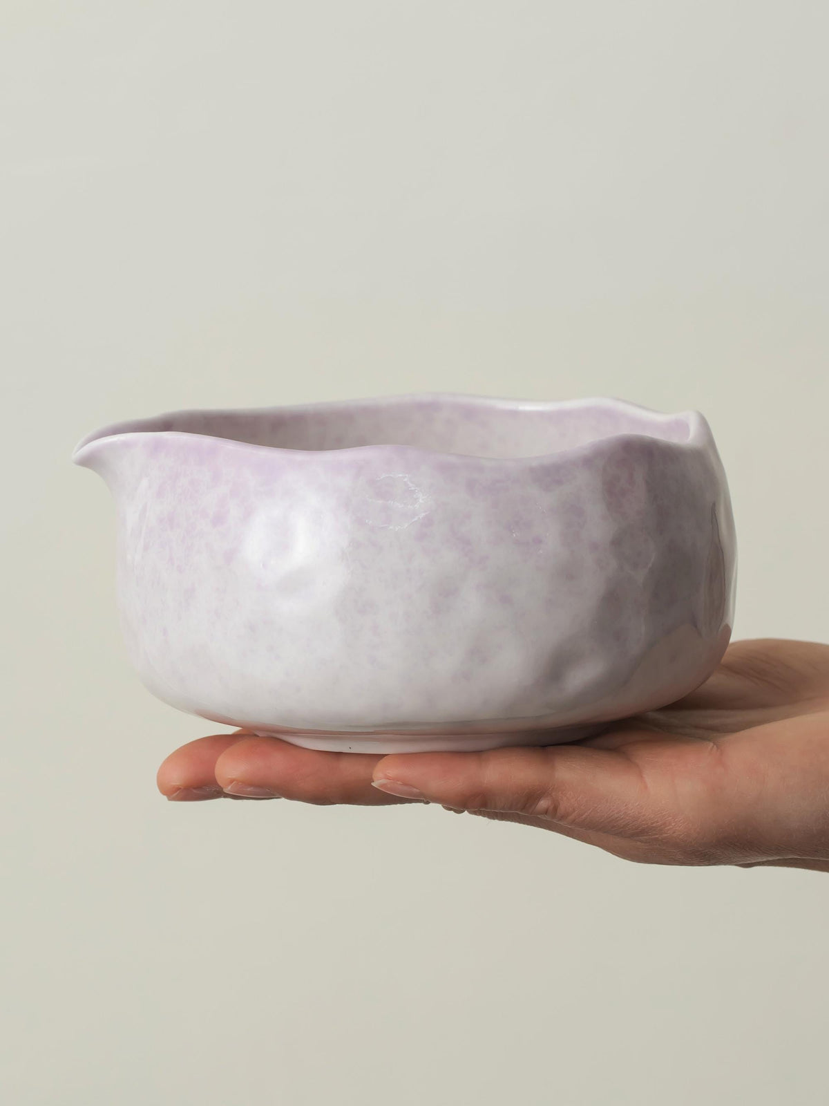 Hand-Sculpted Purple Matcha Bowl Set product photo 2