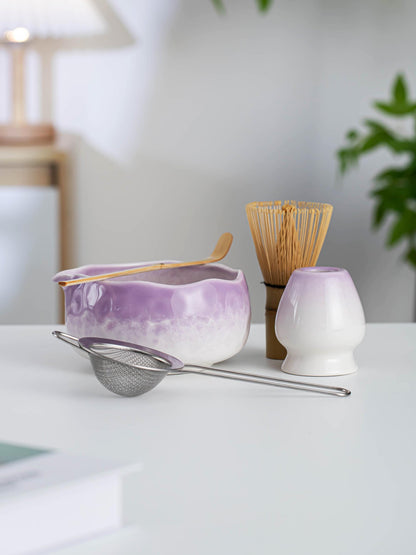 Purple Matcha Bowl Set product photo 7