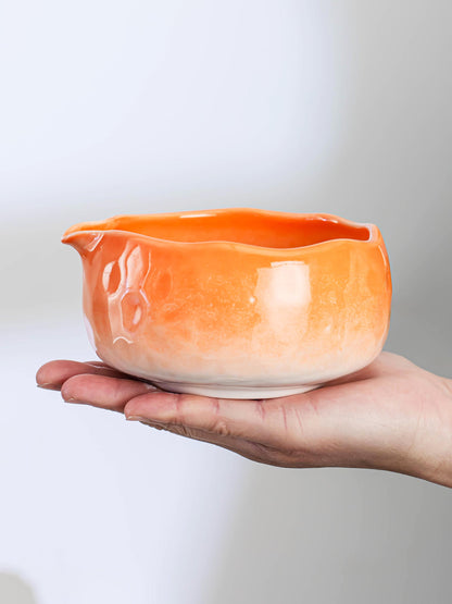 Sunset Orange Matcha Bowl Set product photo 2