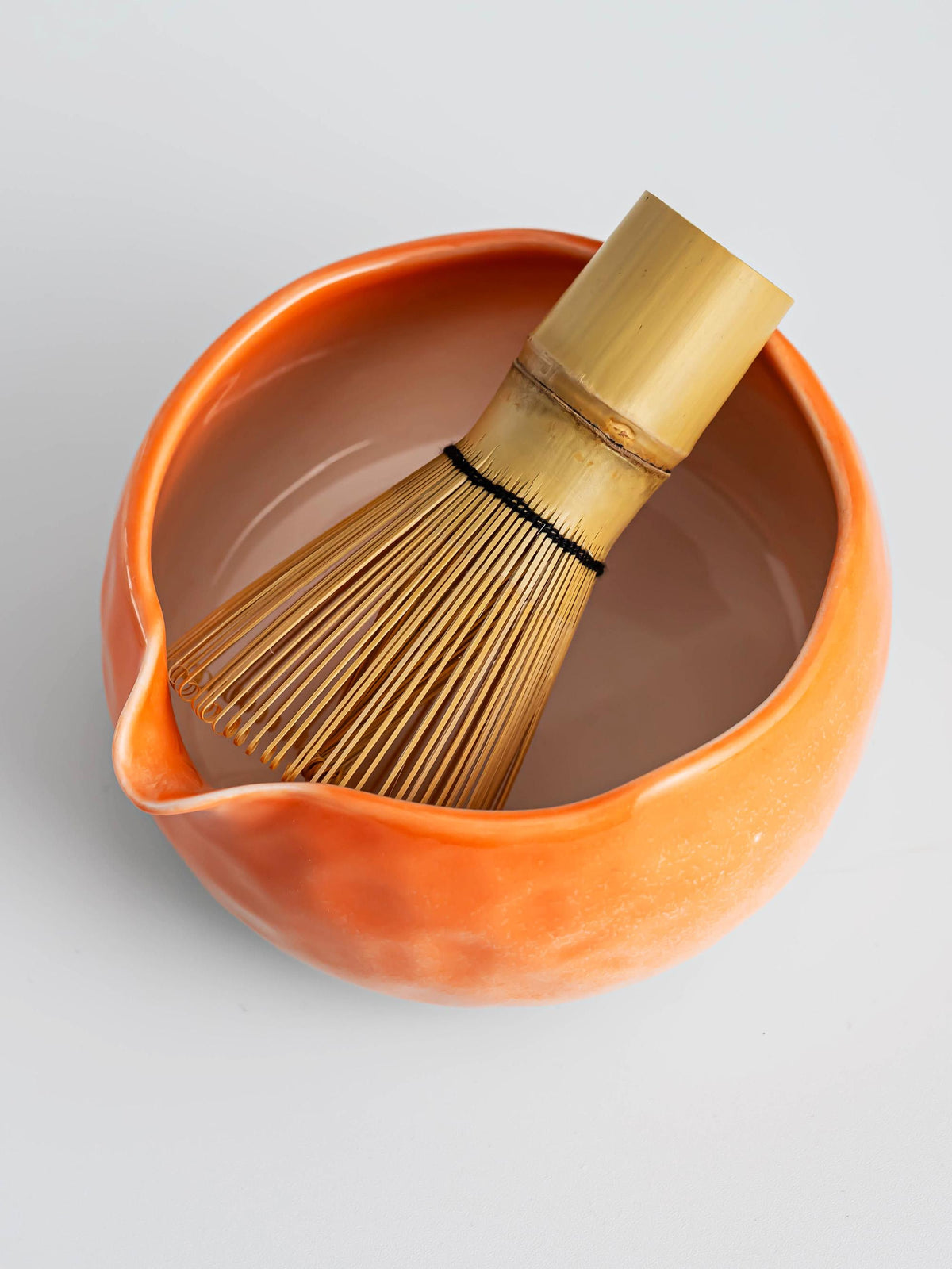 Sunset Orange Matcha Bowl Set product photo 4